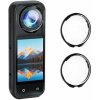 Puluz Sada 2 ochranných krytů objektivů pro Insta360 X5 / PU749T