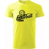 Florbal team - Klasické pánske tričko vyššej gramáže - S ( Neonová žltá )