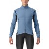 Castelli Perfetto RoS 2 Convertible Jacket, Steel blue Veľkosť: M Pánska vetru a vode odolná bunda s odopínacími rukávmi