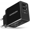 AXAGON ACU-DS16, SMART nabíjačka do siete 16W, 2x USB-A port, 5V/2.2A + 5V/1A ACU-DS16