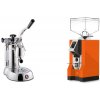 La Pavoni Stradivari Professional Lusso + Eureka Mignon Specialita, CR orange