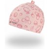 LITTLE ANGEL Čiapka šmyk naťahovacia s potlačou Outlast ® 2 | 39-41 cm sv.staroružová myšky
