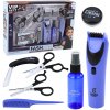 Detská holičská sada s strojčekom, nožnicami a doplnkami – 10 dielov