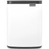 Brabantia Odpadkový kôš Bo 7 l biely