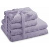 Froté bavlnené uteráky a osušky v súprave 4 ks v levanduľovej farbe Amari – Restilo