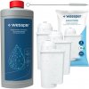 3x filter vody Wessper do kávovaru Siemens + odvápňovač 1L + vytierač