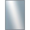 DANTIK - Zrkadlo v rámu, rozmer s rámom 40x60 cm z lišty Hliník platina (7002019)