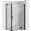 Sprchová kabína REA Hugo Black 100x80