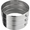 PRODMAX Spona nerezového izolovaného trojplášťového (trojvrstvového) komína - priemer 100/160 mm, hrúbka steny rúry 0,6 mm, dymovod