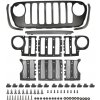 Mriežka, Čierna, OEM, Jeep Wrangler JL