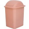Belli E Forti Výklopný odpadkový kôš FLIP, koralový, plast, 18 l