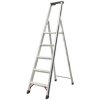HYMER AluPro schůdky s plošinou 70026, 5 schody, délka 1,89 m
