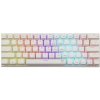 Klávesnica White Shark WAKIZASHI 2, Blue Switch, US layout (WAKIZASHI-2-US-W-BLU) biela