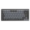 Logitech® MX Mechanical Mini for Mac Minimalist Wireless Illuminated Keyboard - SPACE GREY - US INT'L - EMEA (920-010837)