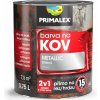 PRIMALEX Antikorózna farba na kov 2v1 0.75 l strieborná Metalický efekt