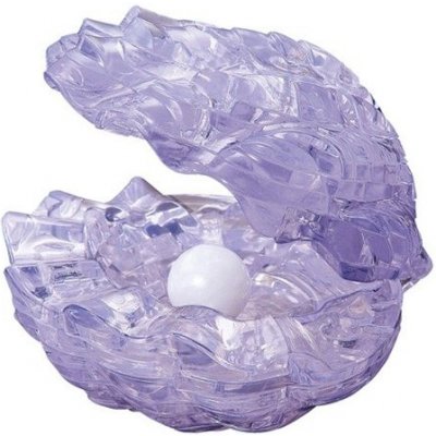 HCM Kinzel 3D Crystal puzzle Mušle s perlou 48 ks