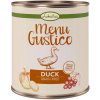 Výhodné balenie Lukullus Menu Gustico 24 x 800 g - Kačacie s mrkvou, brusinkami a rozmarínom