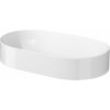 Cersanit Inverto umývadlo 60x35 cm oválny pultové umývadlo biela K671-009-ECO