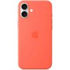 Apple iPhone 16 Plus Silicone Case with MS - Tangerine MDGT4ZM/A