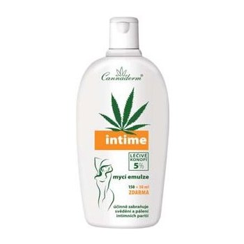 Cannaderm INTIME umývacia emulzia na intímnu hygienu 200 ml