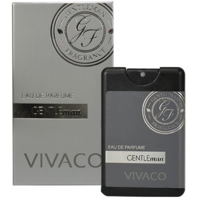 Vivaco gentleman silver parfum pánsky 20 ml