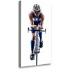 Vertikálny foto obraz na plátne do obývačky Cyklista 50x100 cm
