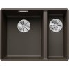 Blanco Subline 340/160 Silgranitový drez, 55x43 cm, drez vľavo, kávová 523573