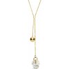 Náhrdelník číry so Swarovski Elements Vinber Gold NKLG6428CAB Kryštál + AB