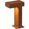 SLV Záhradné svietidlo RUSTY PATHLIGHT 40 LED 8,8W 3000K IP55 - hrdzavé