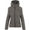 Black Hill | Merino Women Hoodie Woolie Hnedá- melír S