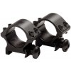 STRIKE SYSTEMS® STRIKE montážne krúžky pre 25mm puškohľad, nízké - Čierna