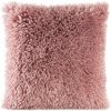 Eurofirany chlpatá SANA PÚDROVO RUŽOVÁ 45 x 45 CM