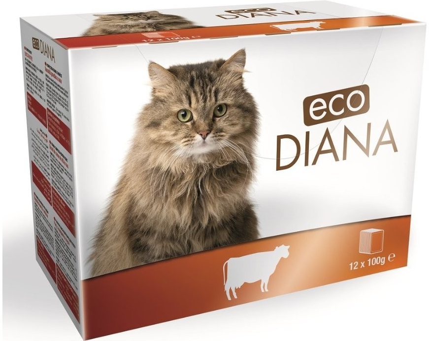 Diana eco hovädzie kousky v omáčce 12 x 100 g