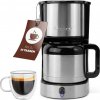 CLATRONIC 264004 CLATRONIC KA 3805 Kávovar strieborný, 8-10 šálok