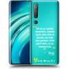 Picasee silikónový prehľadný obal pre Xiaomi Mi 10 - Kazma - SVĚT PATŘÍ TĚM, CO SE NEPOSEROU