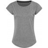 STEDMAN SPORTS-T MOVE / Dámske melírované športové tričko - grey heather M