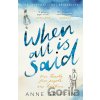 When All is Said - Anne Griffin