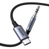 Ugreen 20192 USB-C Male/3.5mm Male Audio cable with chipset 1m
