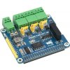 Waveshare Isolated RS485 CAN HAT (B) For Raspberry Pi, 2-Ch RS485 and 1-Ch CAN, Multi Protections