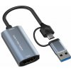 Prevodník HDMI na USB Xput, strihová karta, nahrávanie videa z HDMI na PC, HDMI 1080p/60Hz
