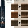 Indola Color Style Mousse Medium Brown tónovací Stylingová pěna 200 ml