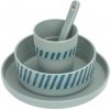 LÄSSIG BABIES sada riadu LÄSSIG Dish Set PP/Cellulose Tiny Team dog