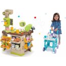 Smoby set kaviareň s Espresso kávovarom a servírovací vozík Frozen XL Tea Trolley 350214-16