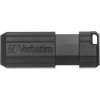 VERBATIM Flash Disk 64GB USB 2.0 Store 'n' Go PinStripe, čierny 49065