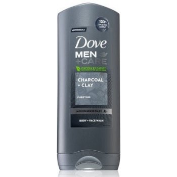 Dove Men+ Care Charcoal Clay sprchový gél 250 ml