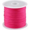 Polyesterová šnúra Ø0,5 mm - žiarivo ružová