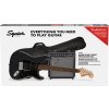 Fender Squier Affinity Strat Pack HSS Charcoal Frost Metallic
