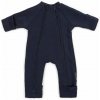 Merino overal bez kapucne s dvojitým zipsom modrý navy Smallstuff Veľkosť: 56/62