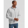 Grey Men's Sweatshirt Zip Neck Sweat Fruit of the Loom šedá 4XL Fruit of the Loom 5904882133755