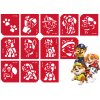 Sada šablón Paw Patrol - 12 ks